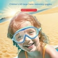 thumbnail image 2 of Children's White Green Swimming Goggles Comfort Fit Large Frame, 2 of 7