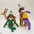 thumbnail image 1 of Muñeco Elfo De Navidad Snoop on The Stoop Christmas Elf Doll Fieltro Resina Muñecas Juguetes Ornamento Plush Figurine, 1 of 6