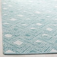 thumbnail image 3 of SAFAVIEH Montauk Katee Geometric Diamonds Area Rug, Aqua/Ivory, 3' x 5', 3 of 6