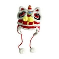 thumbnail image 4 of Milaget Bonnet d'Hiver Bordure de Fête Chinoise pour Enfants Rouge, 4 of 6