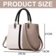 thumbnail image 2 of Nuevo bolso de moda en contraste, bolso de hombro tipo bandolera de gran capacidad para ir al trabajo, 2 of 5