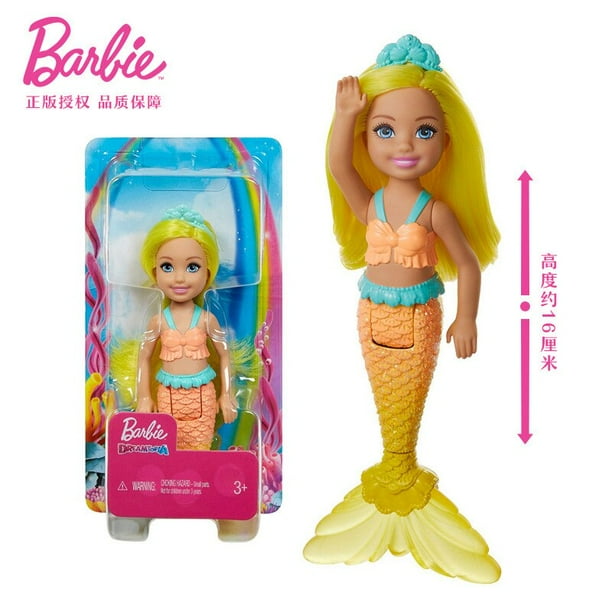 Juguetes de Barbie GJJ85 Real pequeno Kelly arcoiris Dreamtopia hada de la sirena Princesa accesorios juguetes para ninos nuevo GJJ85 Fivean unisex Walmart en linea