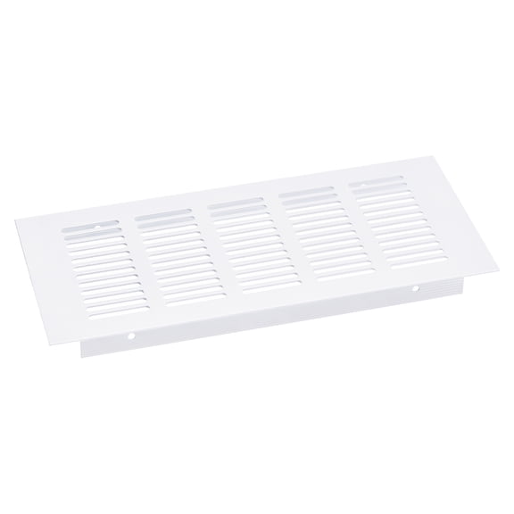 Air Vents Cover, 1Pack 225 x 80mm Aluminum Alloy Mesh Air Return Vent Cover, Louvered Ventilation Grille (White)