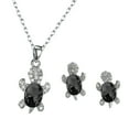 thumbnail image 1 of Animal Ornamento Collar Set Tortuga Pendientes Serie Juegos de Joyas, 1 of 2