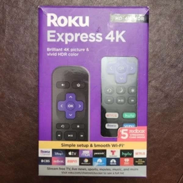 Streaming Player Roku Express 4K 2022 Wi-Fi HDMI HDR