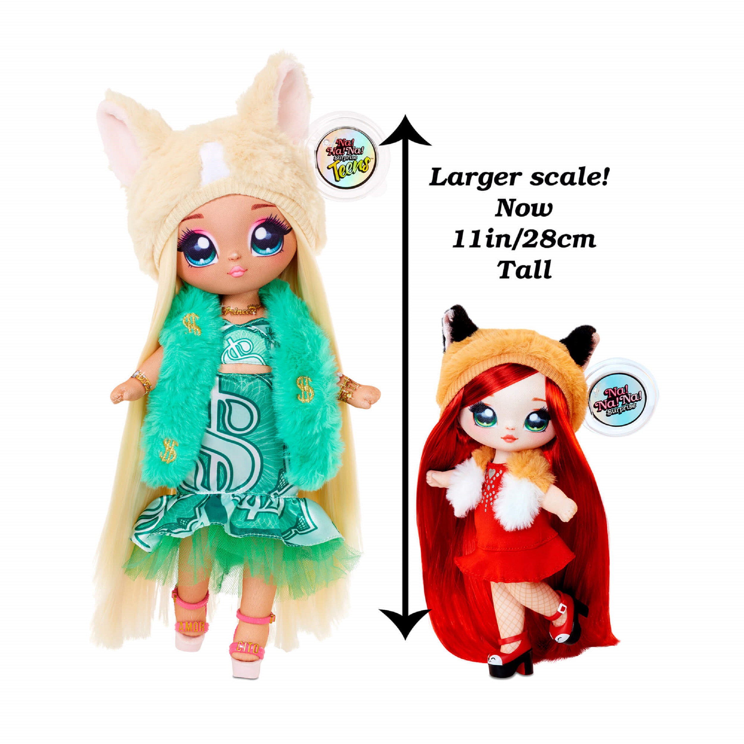 Na Na Na Surprise Teens Fashion Doll - Carmen Linda, Chihuahua Inspired, 11" Soft Fabric Doll - image 3 of 6