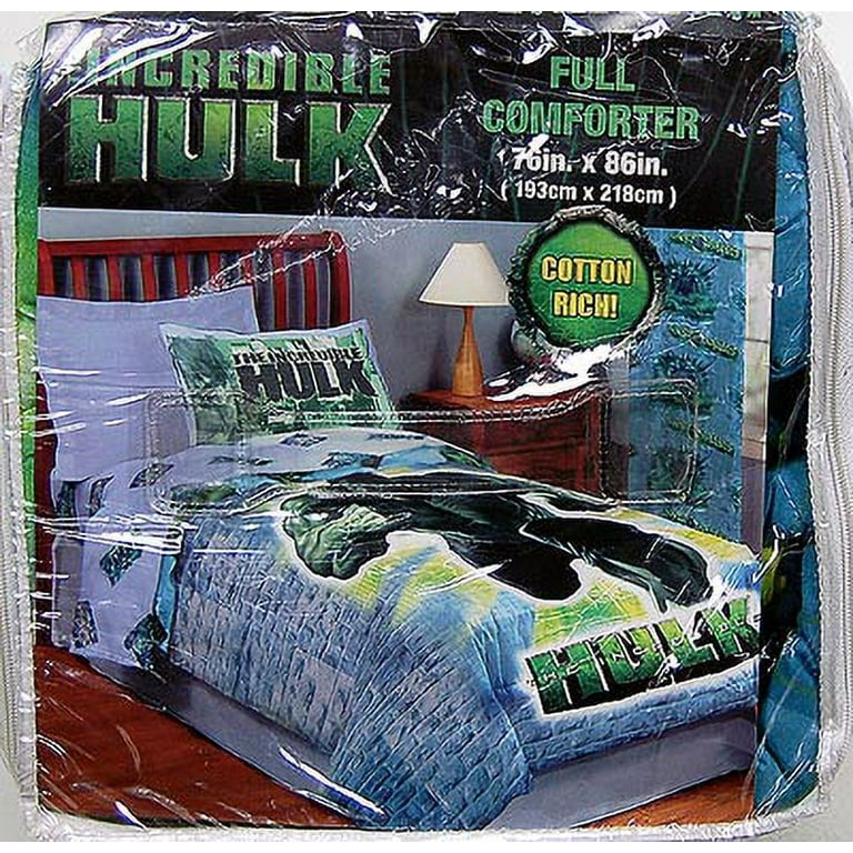 Incredible hulk hotsell bedding set