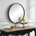 thumbnail image 2 of Uttermost 09692 - Belham Round Iron Mirror, 2 of 10