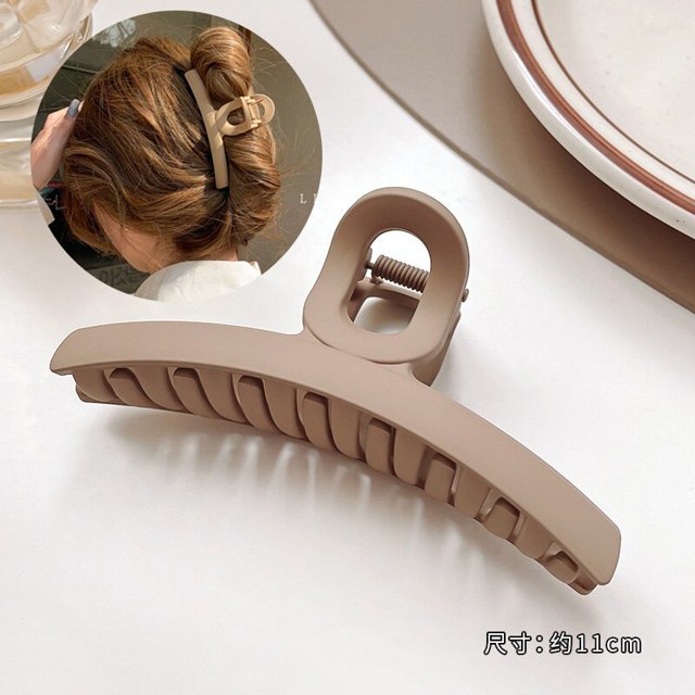 Pinzas sólidas para el pelo para mujer y niña, pasador de cangrejo, accesorios para el cabello, regalo, novedad de 2022