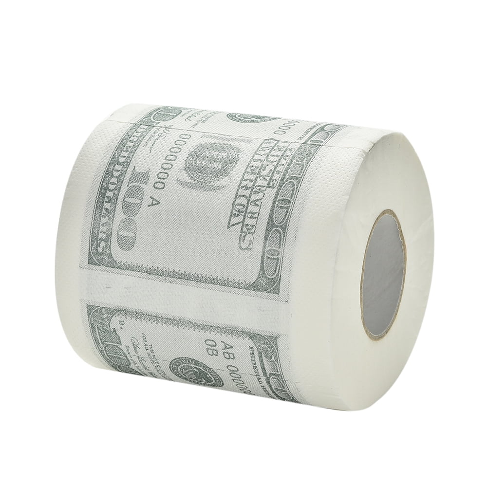 $100.00 1 Million Dollar Bill One Hundred Dollar Bill Toilet Paper Roll 