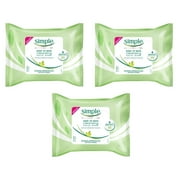 Simple Kind To Skin 25 Cleansing Facial Wipes (3 pack)