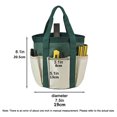 thumbnail image 3 of Bolsa para herramientas de jardinería, bolsa para herramientas de jardinería al aire libre, organizador de kit de herramientas de jardinería, bolsa de mano para jardín, resistente y duradera, 3 of 12