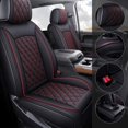 thumbnail image 2 of GEARTRIONICSPART Silverado, Leather, Comfortable, Seat Covers, 2 of 9