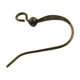 thumbnail image 5 of Bronce Pendientes De Gancho De Bronce Pendientes Earwire Accesorios Joyas Hallazgos Paquete De 100, 5 of 6