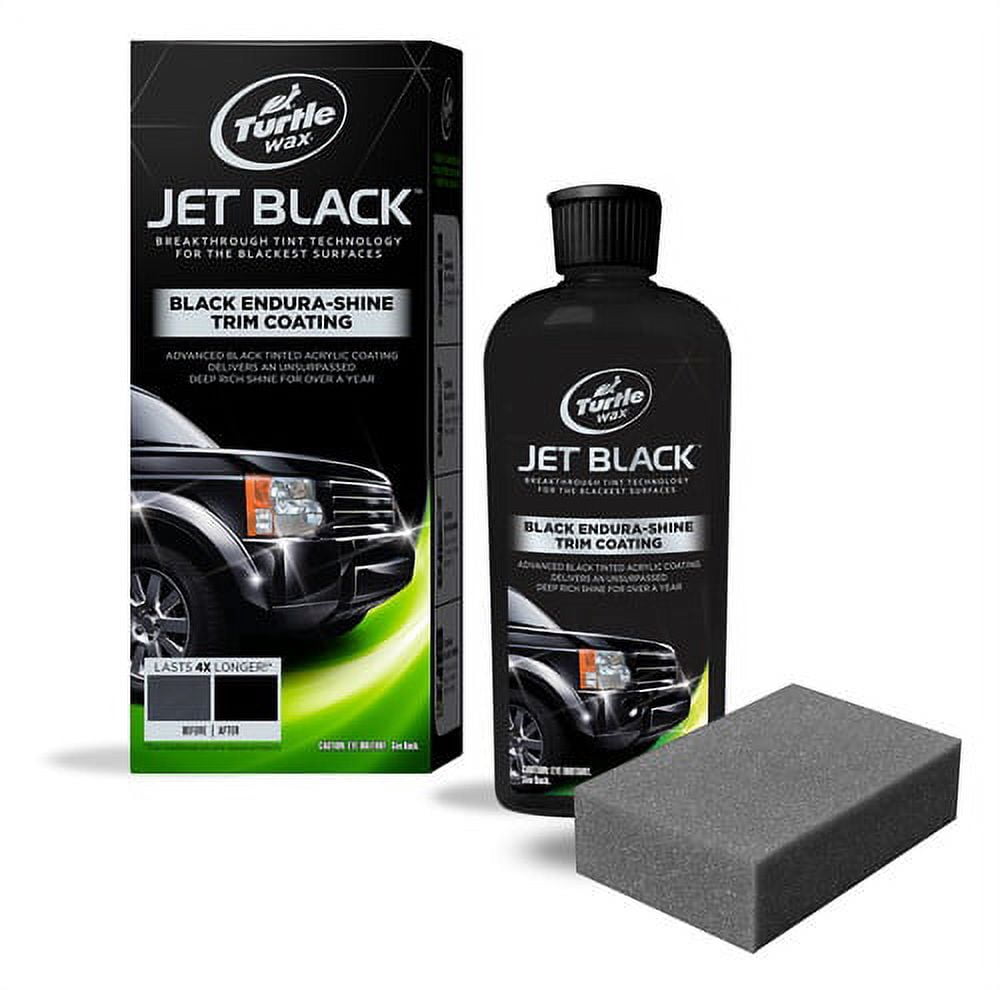 Turtle Wax Jet Black Endura-Shine Trim Coating - Walmart.com