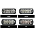 12 LED Truck Car Flash Strobe Emergency Warning Light 1224V Side