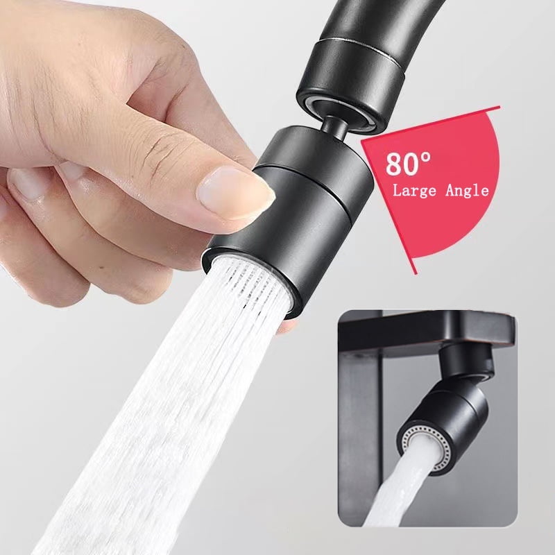 360 ° Universal Kitchen Faucet Anti-splash Aerator Bathroom Tap Rotatable Faucet 2 Mode Tap Nozzle Bubbler Kitchen Sink Faucet