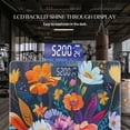 thumbnail image 3 of High Precision Body Weight Scale Smart Bathroom Scales with Large LCD Display(400lbs),Decorative for Bedroom-Vibrant Illustration Of Abstract Floral Arrangement, 3 of 4