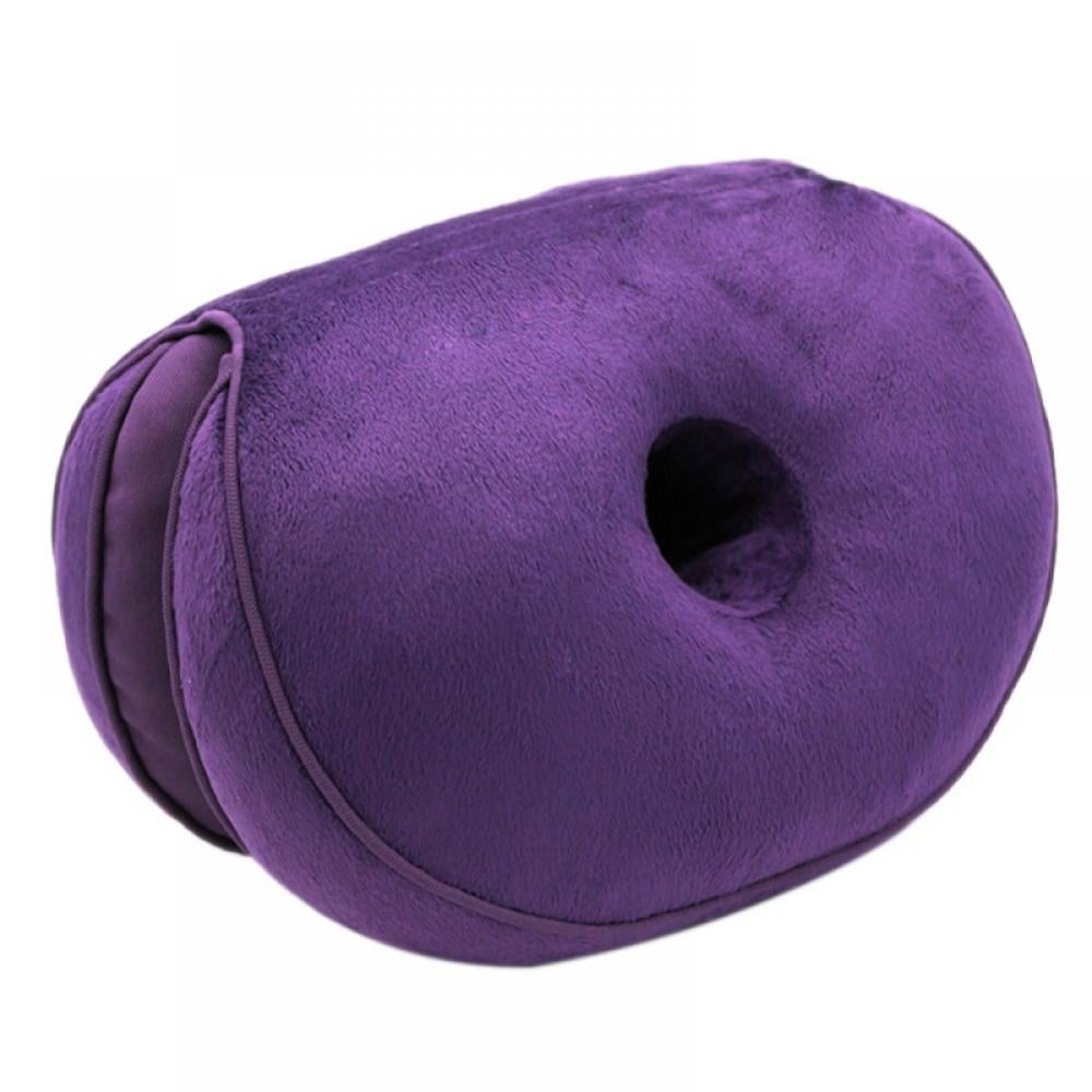 Latex Memory Cotton Seat Pillow Dual Comfort Cushion Lift Hips Up Butt Seat US 