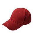 thumbnail image 5 of Sombrero de verano para mujer, cola de caballo, gorra de béisbol de sarga, algodón, comercio exterior, sombrero con apertura trasera para el sol, placa ligera de color sólido, sombrero de lengua de, 5 of 5