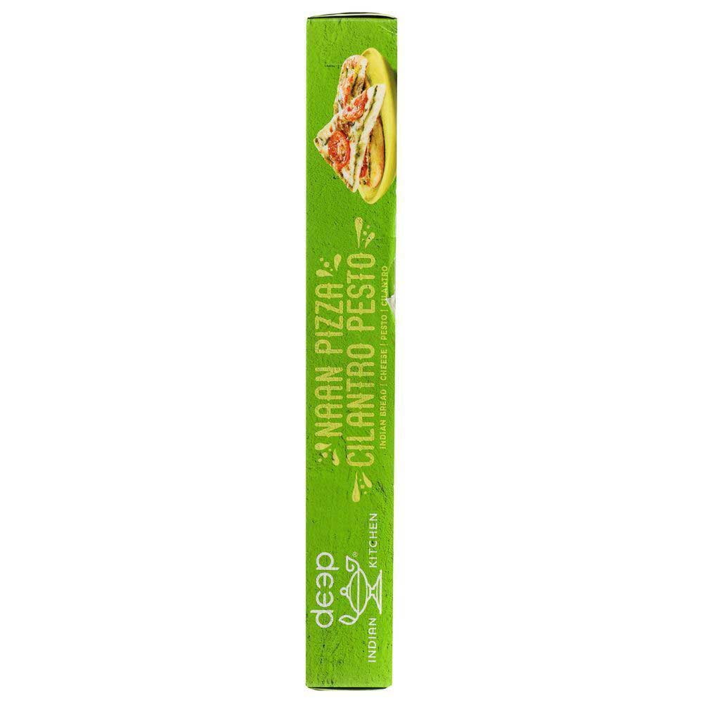Deep Indian Kitchen Cilantro Pesto Naan Pizza, 7.4 Ounce -- 12 per case.