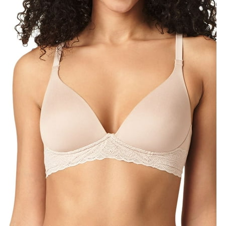 

Women s Warner s RO5691A Cloud 9 Wire Free Triangle Bra (Toasted Almond 38C)