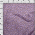 thumbnail image 2 of oneOone Georgette Viscose Fabric Leaf Leaves Printed Fabric 1 Yard 42 Inch Wide, 2 of 4
