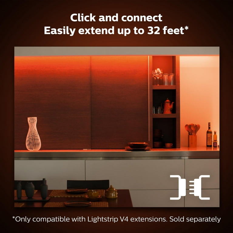 Philips Hue Lightstrip Plus Indoor v4 (Extension) - Accessoires Apple  HomeKit - Garantie 3 ans LDLC