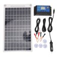 thumbnail image 2 of Cargador De Panel Solar, Kit De Panel Solar De 12 W, Controlador De 10 A Con Clip Para Acampar, 2 of 7