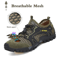 thumbnail image 3 of Men's Water Shoes Quick Dry Sports Aqua Soft Hiking Breathable Lightweight Outdoor Mesh Barefoot Training Walking, 3 of 8