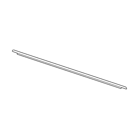 Genuine OE Volkswagen Belt Molding - 3CN-837-476-A-2MG
