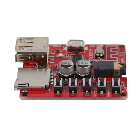 jixopn MP3 Bluetooth Decoder Board Lossless Car Speaker Amplifier Board Modified Circuit Stereo Receiver Module