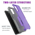 thumbnail image 4 of eBizWare For Samsung Galaxy A14 5G 6.6" Phone Case, 2 in 1 Drop Resistant Heavy-Duty Tough Rugged Slim Shockproof Protective Case Cover -Purple, 4 of 6