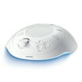 thumbnail image 3 of Homedics Portable Sound Machine with Night Light - White, 3 of 9
