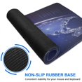 thumbnail image 6 of Pro-Level Gaming Mouse Pad: X-Large, Extended Length with Soft Silk Fluid Fabric & Non-Slip Rubber Base - Designed for Company Office & Gamers (31.5x11.8 Inch), 6 of 7