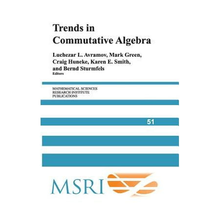 Trends In Commutative Algebra Walmartcom - 