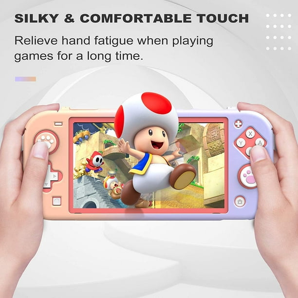 Kit housse de protection Nintendo Switch Jaune et Turquoise pour Nintendo Switch  Lite - Etui et protection gaming - Achat & prix