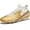Gold - Long Studs, variant on High-Top Soccer Cleats for Men Adult Younth Lightweight Football Shoes with Ankle Support, Breathable Outdoor Turf Cleats for Training and Matches, Long Studs and Short Studs
