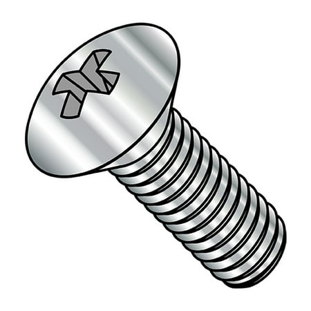 

M4-0.7X12 Din 966 Metric Phillips Oval Machine Screw Full Thread A2 Stainless Steel (Pack Qty 5 000) BC-M412D966A2