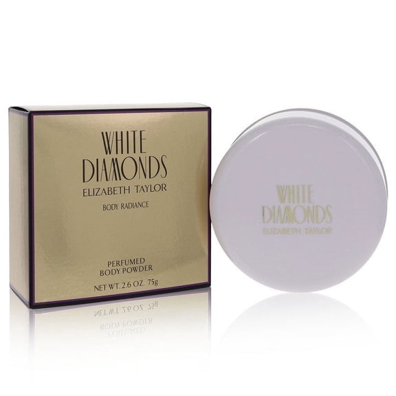 WHITE DIAMONDS by Elizabeth Taylor Dusting Powder 2.6 oz for Women Pack of 2