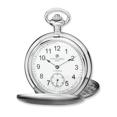 Charles-Hubert Paris Men's 3908-WRR Classic Collection Pocket Watch