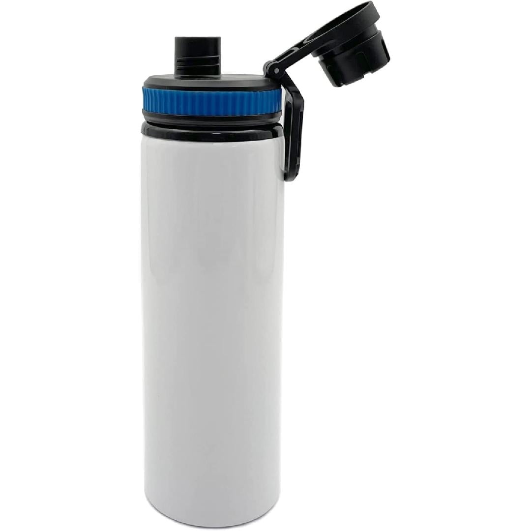 25 OZ Sublimation Sports Water Bottle, 750 ML Aluminum Water