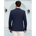 thumbnail image 3 of COOFANDY Mens Blazer Slim Fit Business Casual Sport Coats One Button Travel Blazer Lightweight Suit Jacket, 3 of 6