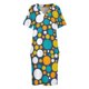 thumbnail image 4 of Vestido holgado con bolsillos y burbujas de colores de los años 60. Ropa., 4 of 7