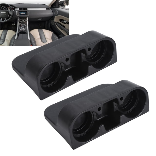 2Pcs CarCup Holder, Space Saving Washable Removable,Filler Organizer With Split Slot Design, Easy Installation, Provides Extra Storage, Fits Most Cars