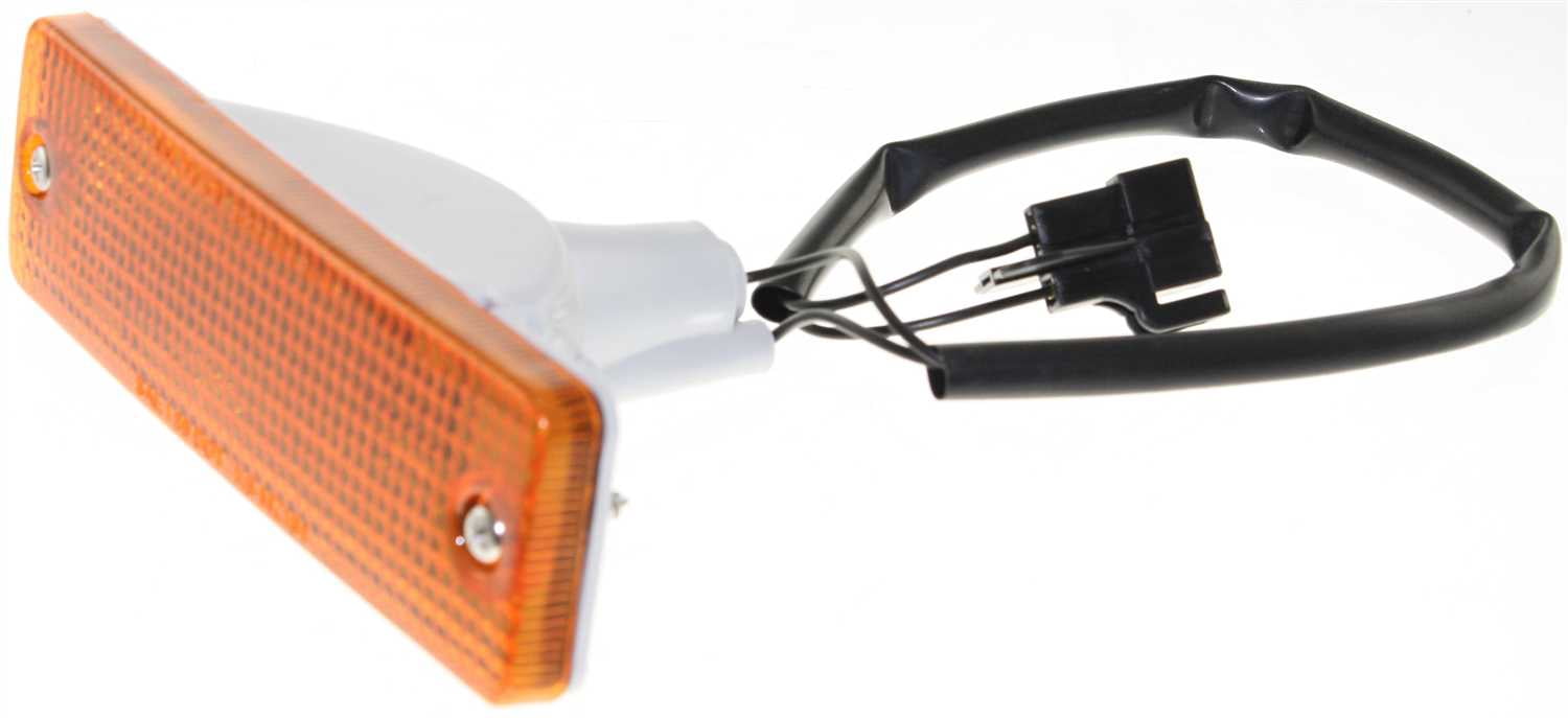 Turn Signal Light Compatible with 1983-1987 Mazda 626 1988-1993 Ford Festiva Left Driver or Right Passenger With bulb(s)