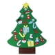 thumbnail image 2 of Adornos de Navidad ANGGREK Árbol de Navidad de Fieltro 95x70cm No Tóxica, 2 of 8