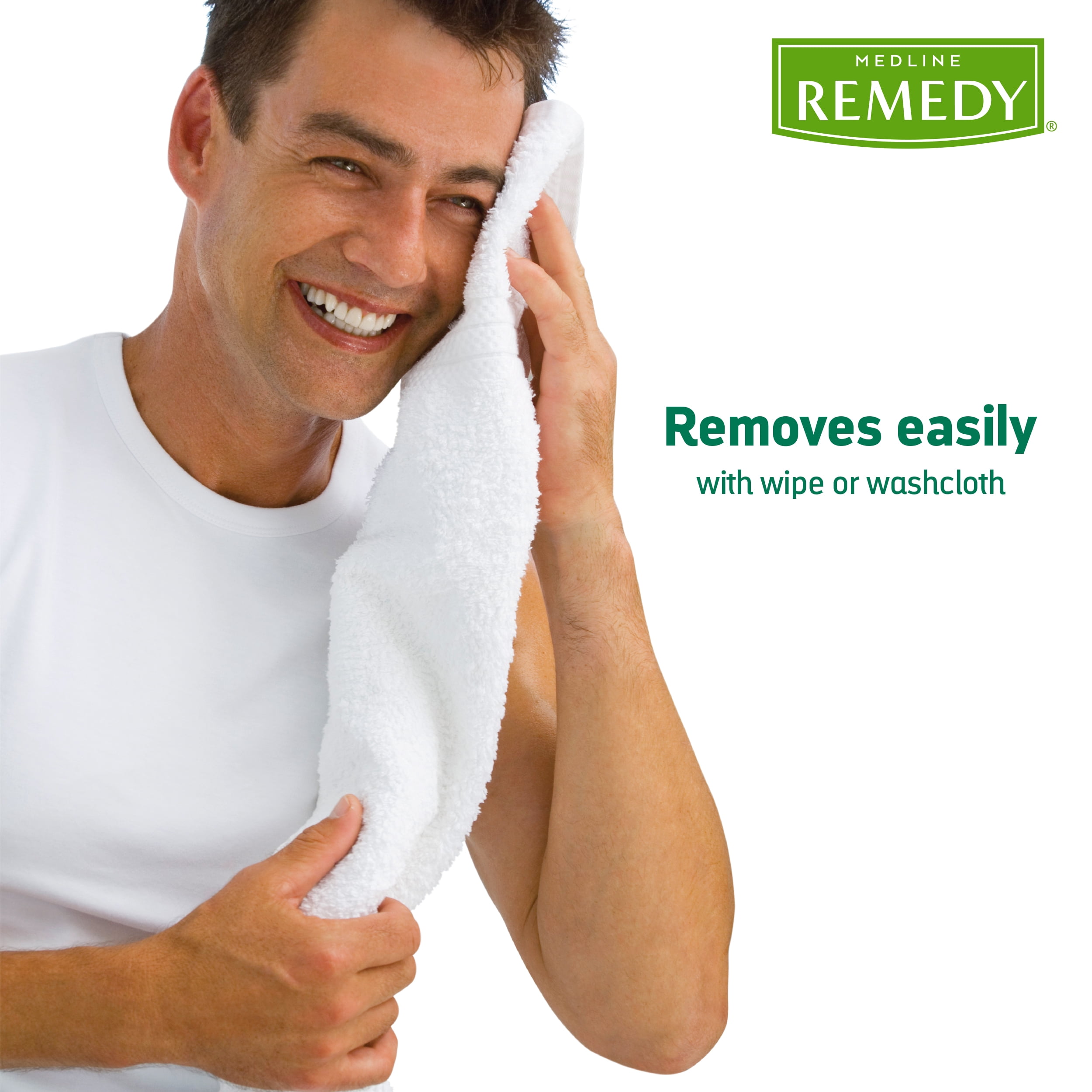 Medline Remedy Essentials No-Rinse Foam Cleanser (4 oz Bottle), Pack of 24