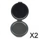 thumbnail image 1 of 2 almohadillas de tinta para huellas dactilares, almohadillas de tinta para huellas dactilares, almohadilla redonda borrable, almohadilla de tinta para suministros de notario, 2 piezas, 1 of 10