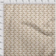 thumbnail image 4 of oneOone Velvet Light Brown Fabric Asian Block Sewing Material Print Fabric By The Yard 58 Inch Wide, 4 of 4